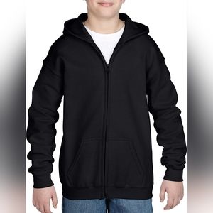French Toast Uniform Full Zip Hoodie Youth XL Black